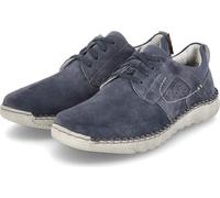 Josef Seibel Chaussures à lacets pour hommes Chaussures basses sportives WILSON Bleu Cuir TextileTaille:44
