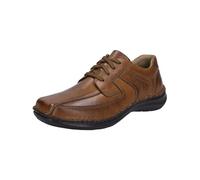 Josef Seibel Chaussures confortables pour homme New Anvers 08, largeur K (extra large), semelle intérieure amovible, cognac, 42 EU X-Large