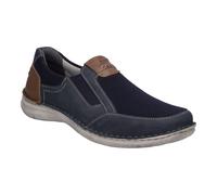 Josef Seibel Chaussures Slipper Sneakers En Cuir Bleu 43678