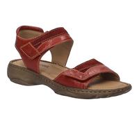 Josef Seibel Debra 19, Sandales Bride cheville Femme, Rouge (Rot-Kombi 401) , 43 EU