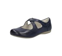 Josef Seibel Femme Ballerines à lanières Fiona 72, Dame Ballerines,Largeur G (Normale),Mary-Jane,Chaussures Basses,Bleu (Ocean),42 EU / 8 UK