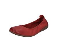 Josef Seibel Femme Ballerines Classiques Fenja 01, Dame Ballerines,Largeur G (Normale),Chaussures de Loisir,Ballerines,Rouge (Rot),41 EU / 7 UK