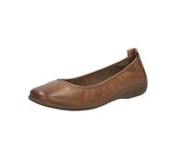 Josef Seibel Femme Ballerines Classiques Fenja 01, Dame Ballerines,Largeur G (Normale),Chaussures d'été,Slip-on,Marron (Camel),40 EU / 6.5 UK