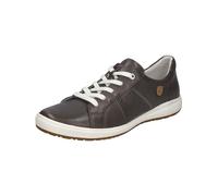 Josef Seibel Femme Baskets Basses Caren 01, Dame Baskets,Largeur G (Normale),Semelle intérieure Amovible,Gris (Grau),37 EU / 4 UK
