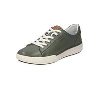 Josef Seibel Femme Baskets Basses Claire 01, Dame Baskets,Largeur G (Normale),Semelle intérieure Amovible,Vert (Mint),38 EU / 5 UK