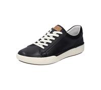 Josef Seibel Femme Baskets Basses Claire 01, Dame Baskets,Largeur G (Normale),Semelle intérieure Amovible,Noir (Schwarz),38 EU / 5 UK