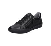 Josef Seibel Femme Baskets Basses Claire 13, Dame Baskets,Largeur G (Normale),Semelle intérieure Amovible,Noir (Black-Black),40 EU / 6.5 UK