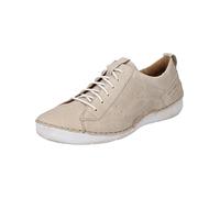Josef Seibel Femme Baskets Basses Fergey 56, Dame Baskets,Largeur G (Normale),Semelle intérieure Amovible,Crème (Creme),38 EU / 5 UK