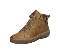 Josef Seibel Femme Bottines à Lacets Alina 52, Dame Bottines,Largeur G (Normale),Semelle intérieure Amovible,imperméable,Marron (Camel-Kombi),41 EU / 7 UK