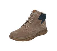 Josef Seibel Femme Bottines à Lacets Amelie 09, Dame Bottines,Largeur G (Normale),Semelle intérieure Amovible,Beige (Taupe-Kombi),36 EU / 3 UK
