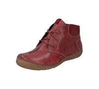 Josef Seibel Femme Bottines à Lacets Fergey 65, Dame Bottines,Largeur G (Normale),Semelle intérieure Amovible,Rouge (Rot),42 EU / 8 UK