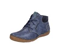 Josef Seibel Femme Bottines à Lacets Fergey 65, Dame Bottines,Largeur G (Normale),Semelle intérieure Amovible,Bleu (Ocean),38 EU / 5 UK
