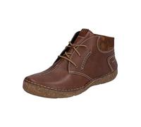Josef Seibel Femme Bottines à Lacets Fergey 65, Dame Bottines,Largeur G (Normale),Semelle intérieure Amovible,Marron (Brandy),40 EU / 6.5 UK