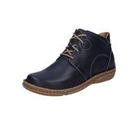 Josef Seibel Femme Bottines à Lacets Neele 46, Dame Bottines,Largeur G (Normale),Semelle intérieure Amovible,Bleu (Ocean),38 EU / 5 UK