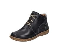 Josef Seibel Femme Bottines à Lacets Neele 46, Dame Bottines,Largeur G (Normale),Semelle intérieure Amovible,Noir (Schwarz),39 EU / 6 UK