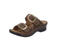 Josef Seibel Femme Sabots Catalonia 76, Dame Mules,Largeur G (Normale),Chaussure de Loisir,Pantoufle,Slides,Sandale,Marron (Brandy),42 EU / 8 UK