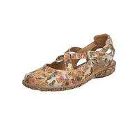 Josef Seibel Femme Sandale à lanières Rosalie 13, Dame Sandales,Largeur G (Normale),Sandale d'été,Confortable,Beige-Multi,39 EU / 6 UK