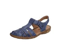 Josef Seibel Femme Sandale à lanières Rosalie 48, Dame Sandales,Largeur G (Normale),Sandale d'été,Confortable,Sandale,Bleu (Ocean),40 EU / 6.5 UK