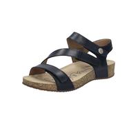 Josef Seibel Femme Sandale à lanières Tonga 25, Dame Sandales,Largeur G (Normale),Chaussure d'été,Sandale d'été,Noir (Schwarz),42 EU / 8 UK