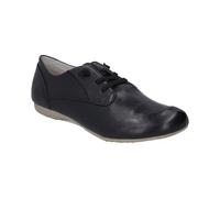 Josef Seibel Fiona 01 Noir Chaussures Basses Sportives Cuir Tailles 43/37/39