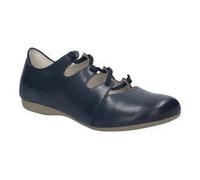 Josef Seibel Fiona 04 Bleu Chaussures Mocassins Semelle Ferme Taille 38