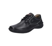 Josef Seibel Herren Bequemschuhe New Anvers 06,Weite K (Extra Weit),Wechselfußbett,Komfortschuhe,Halbschuhe,schnürer,Schwarz,44 EU