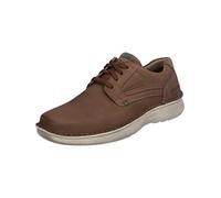 Josef Seibel Homme Baskets Basses Alan 03, Monsieur Baskets,Largeur K (Extra-Large),Semelle intérieure Amovible,Marron (Tabak-Kombi),43 EU / 9 UK
