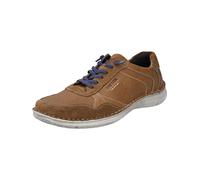 Josef Seibel Homme Baskets Basses Anvers 97, Monsieur Baskets,Largeur K (Extra-Large),Semelle intérieure Amovible,Marron (Castagne),42 EU / 8 UK