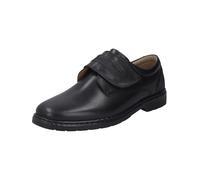 Josef Seibel Homme Chaussures Basses avec Velcro Alastair 02, Monsieur Chaussures Basses,Largeur K (Extra-Large),Semelle intérieure Amovible,Noir (Schwarz),44 EU / 9.5 UK