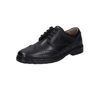 Josef Seibel Homme Chaussures d'affaires Alastair 14, Monsieur Chaussures à Lacets,Largeur K (Extra-Large),Semelle intérieure Amovible,Noir (Schwarz),44 EU / 9.5 UK
