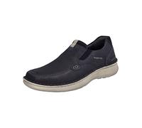 Josef Seibel Homme Mocassin,Chaussons Alan 01, Monsieur Chaussures Basses,Largeur K (Extra-Large),Semelle Amovible,Bleu (Indigo),42 EU / 8 UK