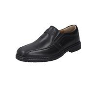 Josef Seibel Homme Mocassin,Chaussons Alastair 03, Monsieur Chaussures Basses,Largeur K (Extra-Large),Semelle intérieure Amovible,Noir (Schwarz),43 EU / 9 UK