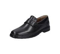 Josef Seibel Homme Mocassin,Chaussons Alastair 15, Monsieur Chaussures Basses,Largeur K (Extra-Large),Semelle intérieure Amovible,Noir (Schwarz),42 EU / 8 UK