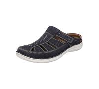 Josef Seibel Homme Mocassin,Chaussons Anvers 76, Monsieur Chaussures Basses,Extra-Large (K),Semelle Amovible,Bleu (Indigo-Kombi),40 EU / 6.5 UK