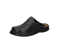 Josef Seibel Klaus, Chaussons homme, Noir (26 611 Black/Cognac), 39 EU