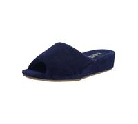 Josef Seibel Marseille 01 Pantoufles pour femme, largeur G (normal), bleu foncé, 38.5 EU