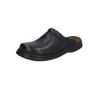 Josef Seibel Max Hommes Sabots | Chaussures Homme en Cuir Véritable - Noir (Black) -48 EU (13 UK)