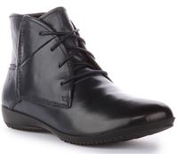 Josef Seibel Naly 09 Bottes En Cuir Noir À Lacets Pour Femmes Taille EU 36-42