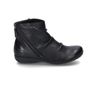 Josef Seibel Naly 61 Bottes Cuissardes Cuir Noir Futter Chaud, Talon Plat 1,5 cm