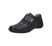 Josef Seibel New Anvers 83 Chaussures Velcro pour homme Largeur K (extra large) Semelle intérieure amovible, Noir , 41 EU X-Large