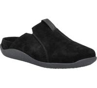 Josef Seibel Pantoufles pour homme en daim Vince 02, Noir 100, 43 EU Weit