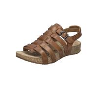 Josef Seibel Sandale Tonga 81 | beige, Couleur:marron, Taille:38