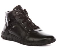 Josef Seibel Steffi 53 Bottines Femme En Cuir Velours Sec Noir À Lacets