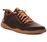 Josef Seibel Wallace 04 Baskets Cuir Bleu Océan Bout Large Homme