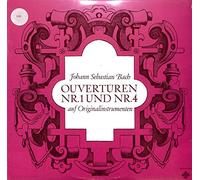 Josef Spindler, Hermann Schober, Richard Rudolf, Kurt Hammer, Jürgen Schaeftlein - Bach: Ouvertüren Nr. 1 und Nr. 4 auf Originalinstrumenten - Sonderauflage - SFGLP 78150