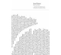 Josef Strau. Spirits And Objects ...And How Non-Productive Love Is Sometimes Contained In Them...