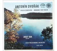 Josef Suk, Karel Ancerel, Czech Philharmonic Orchestra - Antonin Dvorak: Violin Concerto, Romance For Violin [LP]