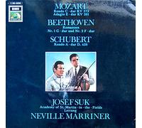 Josef Suk - Mozart: Violin-Rondo und -Adagio / Beethoven: Violinromanzen / Schubert: Violin-Rondo [Vinyl LP] [Schallplatte]