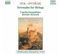 Josef Suk SERENADES for STRINGS (CD) Album