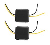 Joselin 2 Filtres d'alimentation pour Voiture 12 V Anti-Interférences, Réduction du Bruit, Filtre d'alimentation Stéréo Fiable